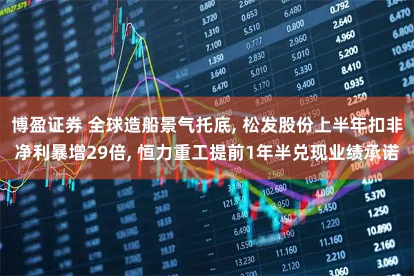 博盈证券 全球造船景气托底, 松发股份上半年扣非净利暴增29倍, 恒力重工提前1年半兑现业绩承诺